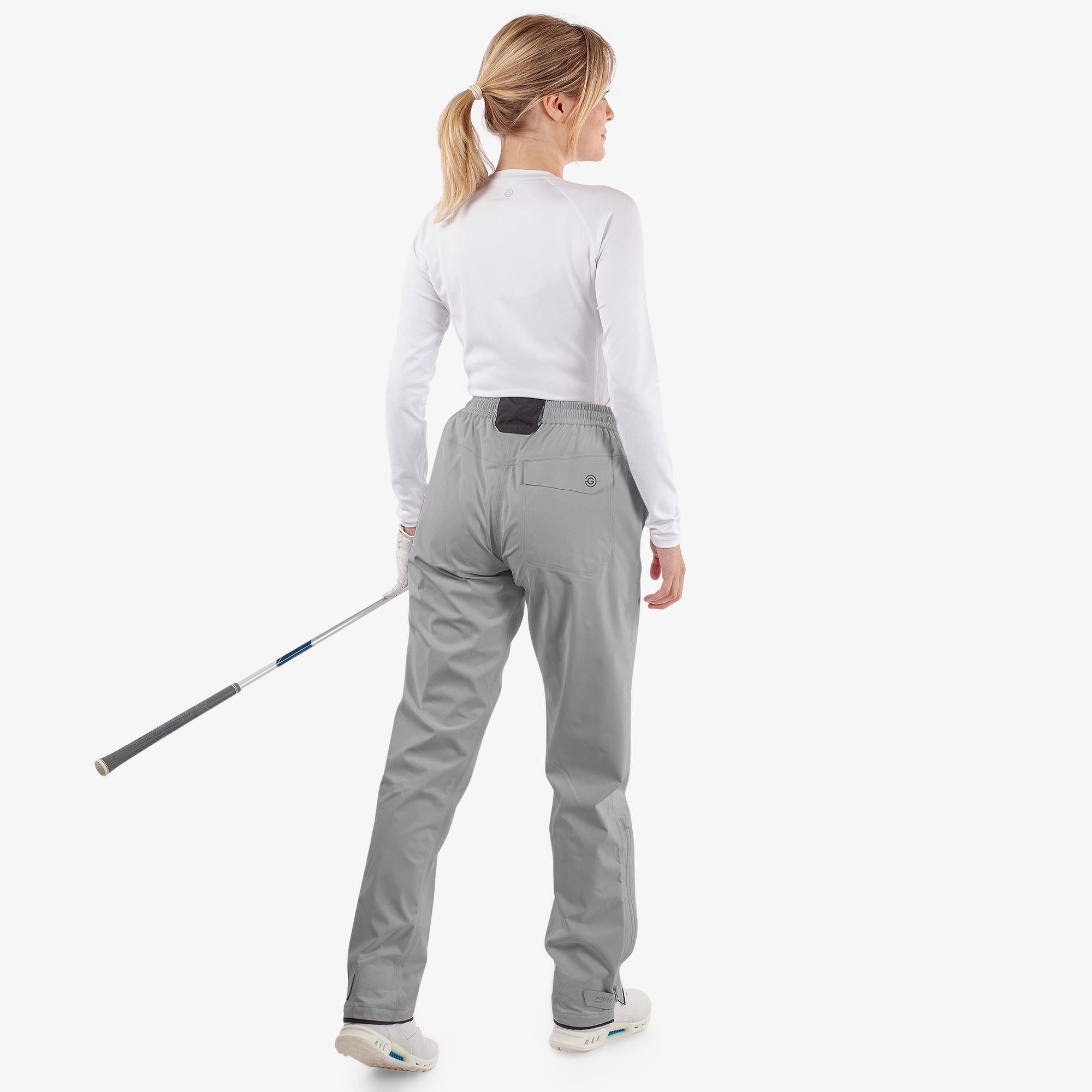 Galvin Green Angie Dryvr Pertex Ladies Waterproof Trousers Cool Grey